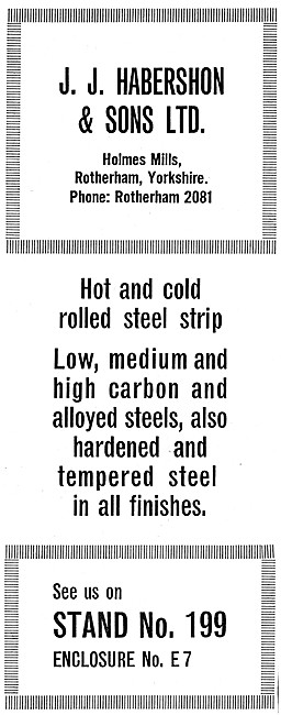 Habershon Hot & Cold Rolled Steel Strip                          