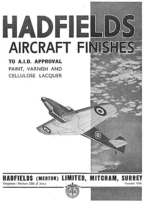 Hadfields Aircraft Finishes                                      