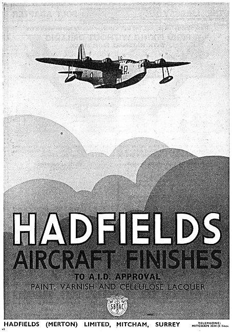 Hadfields Aircraft Finishes                                      