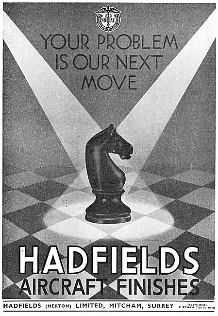 Hadfields Aircraft Finishes                                      
