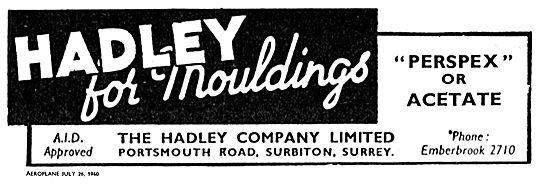 Hadley Perspex Or Acetate Mouldings                              