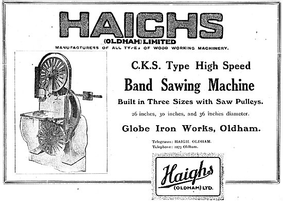 Haighs Of Oldham: Band Saws For The Aviation Industry            