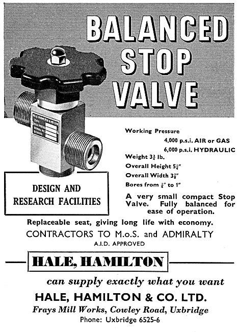 Hale Hamilton Valves                                             