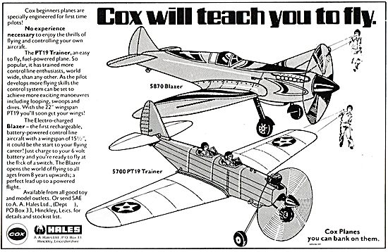 Hales Cox S870 Blazer & S700 PT19 Trainer                        