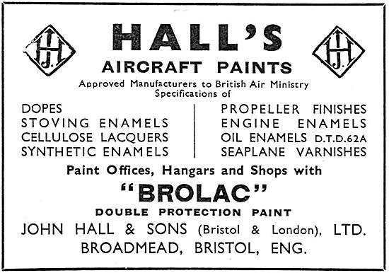 Halls Aircraft Paints And Finishes                               