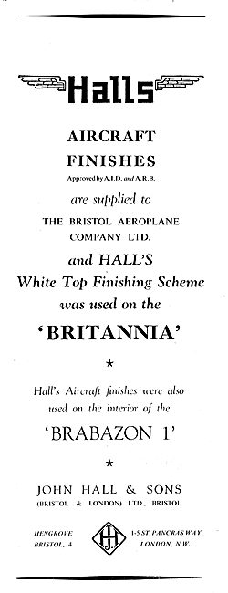 John Hall & Sons - Halls Aircraft Finishes                       