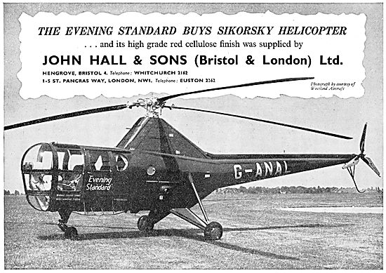 John Hall & Sons - Halls Aircraft Finishes                       