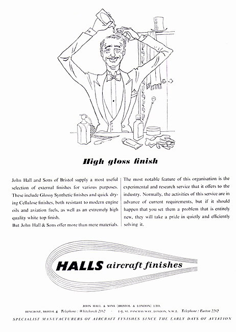 Halls Aircraft Paints & Finishes                                 