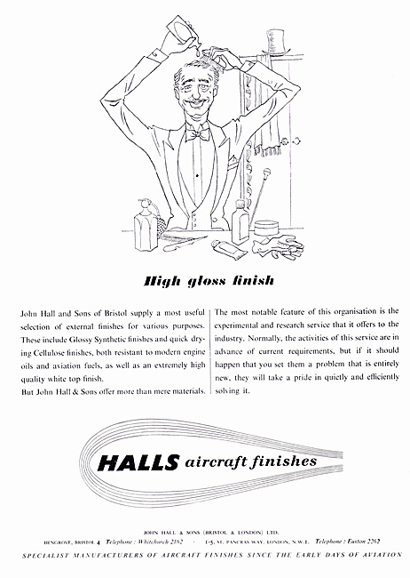 Halls Aircraft Paints & Finishes                                 
