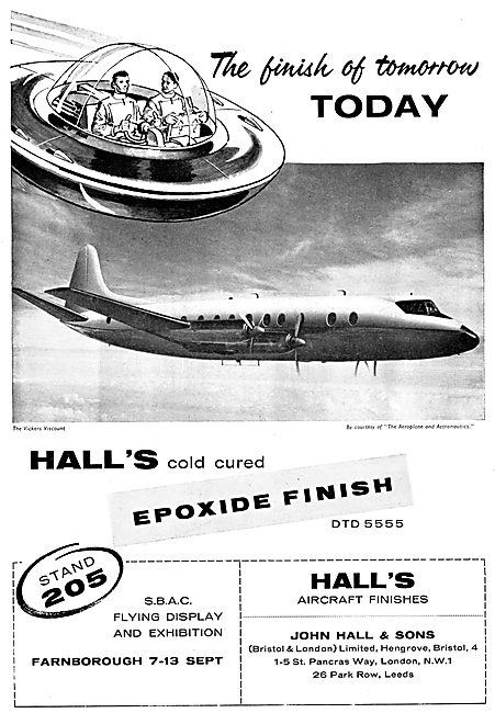 John Hall & Sons - Halls Aircraft Finishes                       