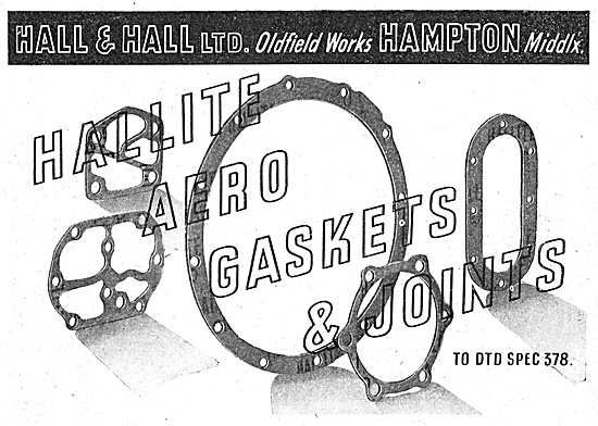 Hall & Hall - Hallite Aero Gaskets                               