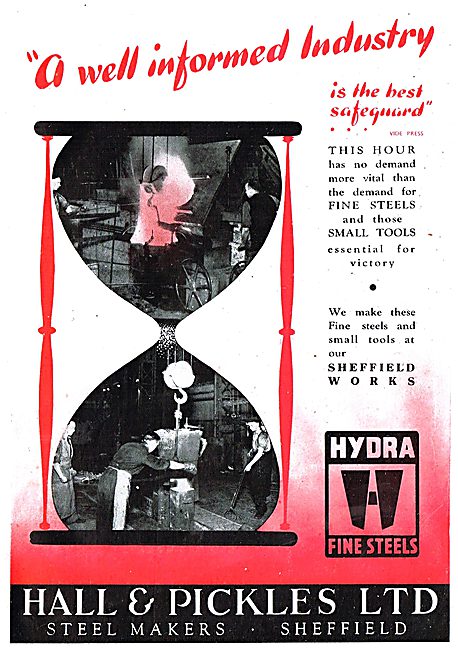 Hall & Pickles Steelmakers, Wire & Toolmakers - Hydra Steels     