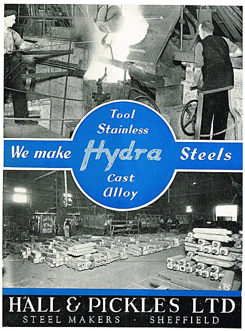 Hall & Pickles Steelmakers, Wire & Toolmakers - Hydra Steels     