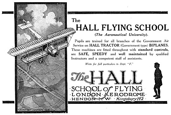 The Hall School Of Flying - Hall Flying School Hendon            