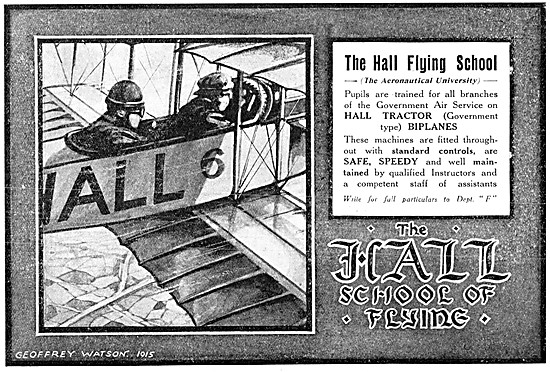 The Hall School Of Flying - Hall Flying School Hendon            