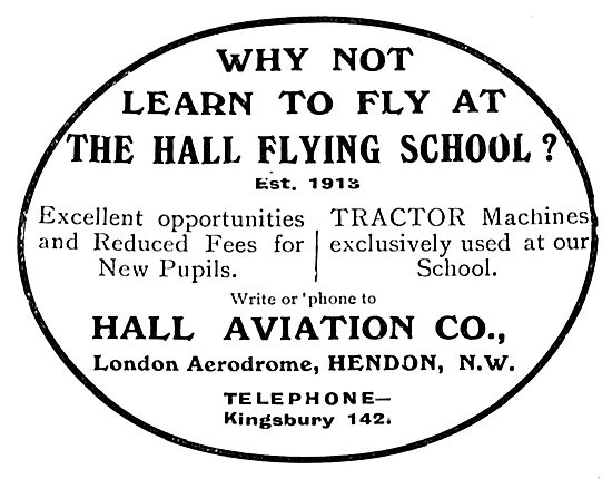 Hall School Of Flying                                            