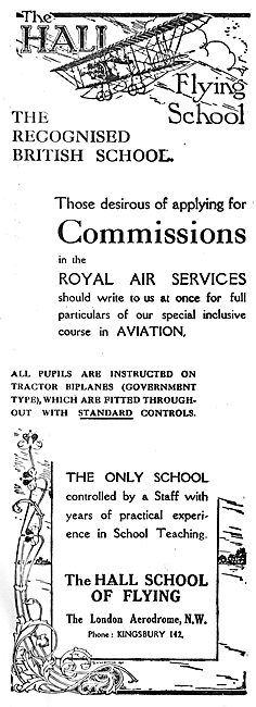 Hall School Of Flying - The Recognised British School            