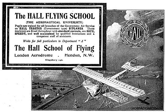 Hall School Of Flying - The Aeronautical University              