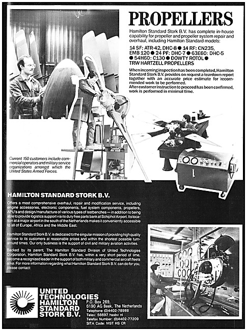 Hamilton Standard Propellers                                     