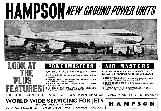 Hampson Aircraft Ground Power Units & Air Starters               