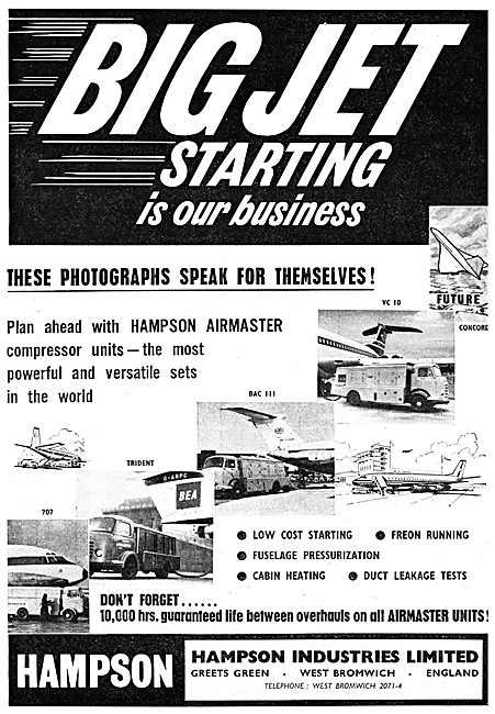 Hampson Aircraft Ground Power Units & Air Starters               