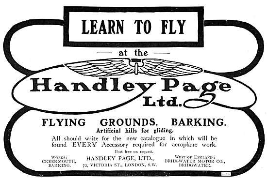 Handley Page Aircraft & Components                               