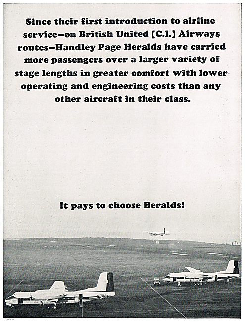 Handley Page Dart Herald                                         