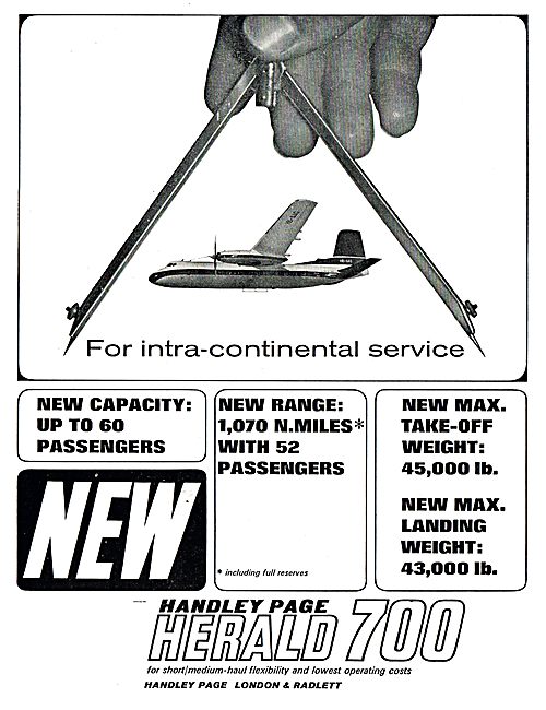 Handley Page Dart Herald 700 Series                              