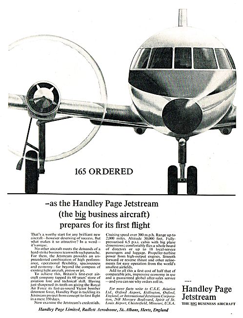 Handley Page Jetstream                                           