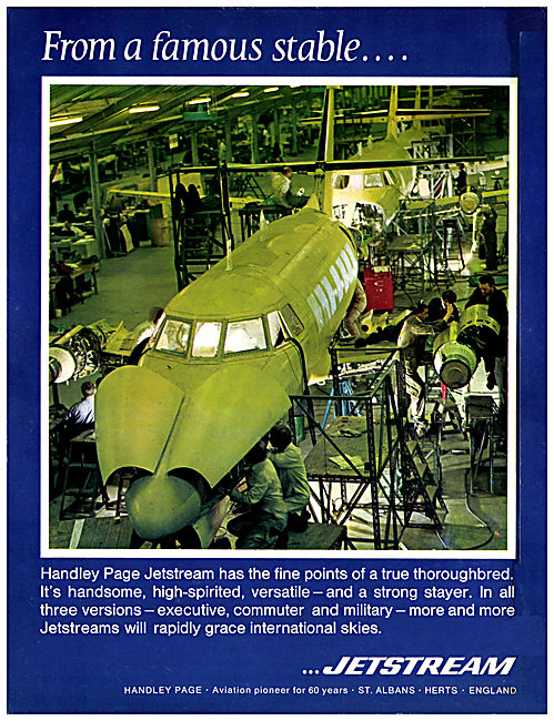 Handley Page Jetstream                                           