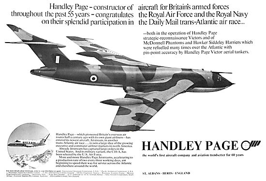 Handley Page Jetstream - Handley Page Victor                     