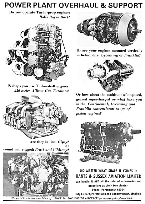 Hants & Sussex Aviation - Aircraft Maintenance                   