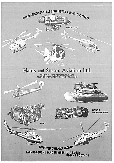 Hants & Sussex Aviation - Aero Engine Maintenance & Overhauls    