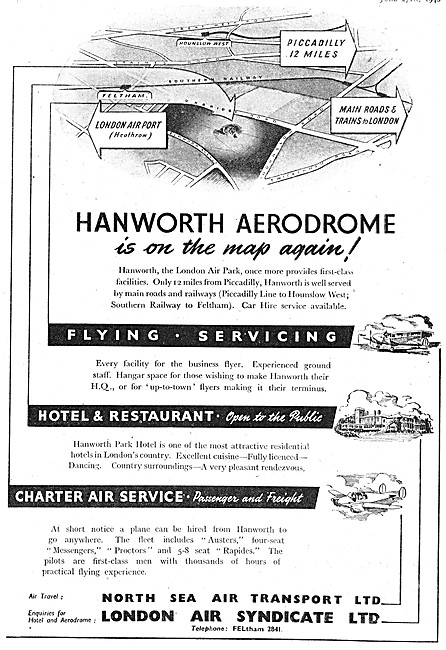 North Sea Air Transport Hanworth                                 
