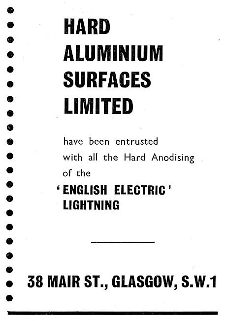 Hard  Aluminium Surfaces: Hard Anodising For The Lightning       