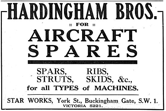 Hardingham Bros - Aircraft Spares                                