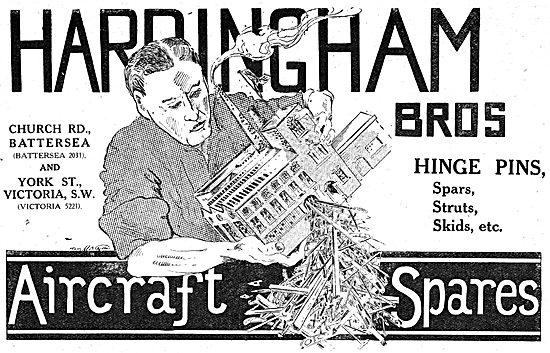 Hardingham Bros - Spars, Struts, Skids Etc                       