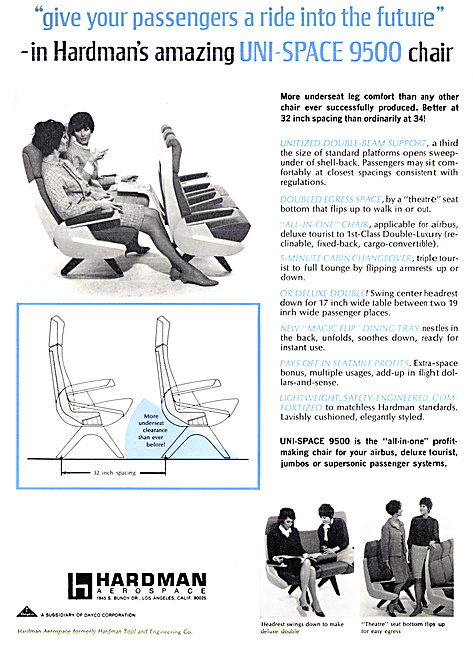 Hardman Aerospace  Aircraft Seating                              