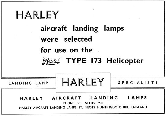 Harley Aircraft Landing Lamps & Aircraft Lighting                