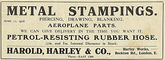 Harold Harley Metal Stampings                                    