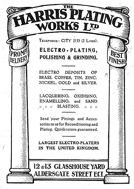 The Harris Plating Works -Electroplating, Polishing & Grinding   