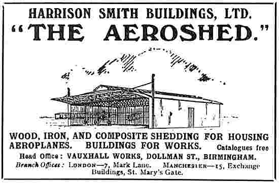 The Harrison Smith Aeroshed For Aeroplanes                       