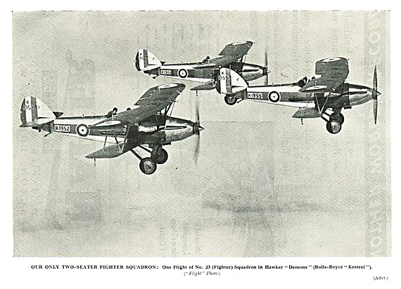 Hawker Demon K1955 K1951 K1952                                   