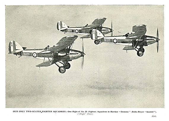 Hawker Fighters K1952 K1955 K1951                                