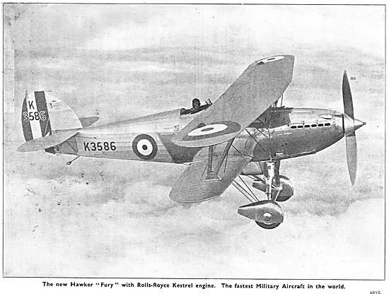 Hawker Fury K3586                                                