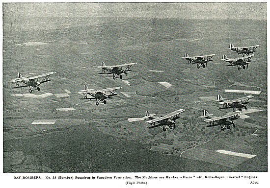 Hawker Hart Day Bombers                                          
