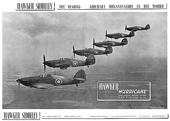 Hawker Siddeley - Hawker Hurricane                               