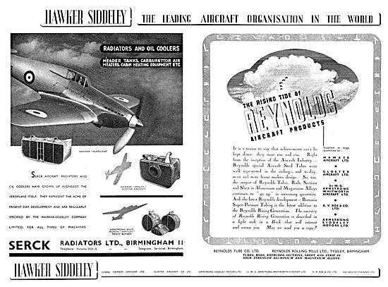 Hawker Siddeley - Serck Radiators  - Reynolds Tube Co            