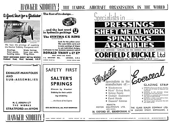 Hawker Siddeley : Corfiled & Buckle                              