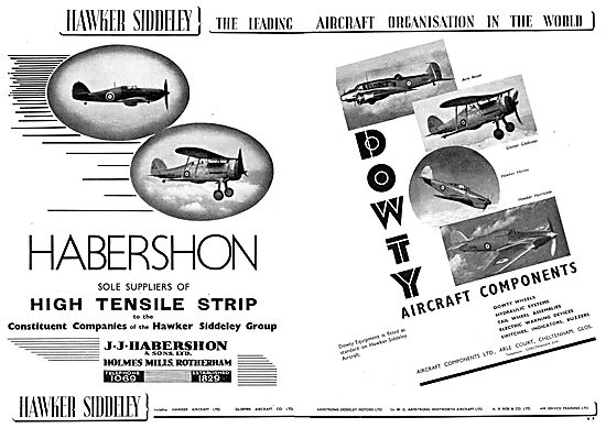 Hawker Siddeley : J.J.Habershon & Sons Ltd                       